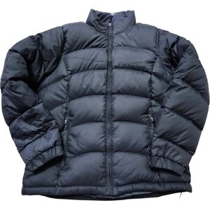 L.L. Bean Black Goose Down Puffer Jacket. Sz. M